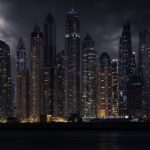 City Architecture - Majestic skyscrapers of Dubai's skyline brillian #12909951