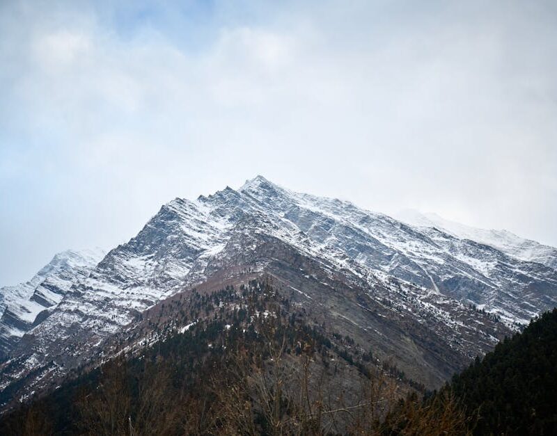 Mountain Landscapes - Breathtaking view of snow-capped mountains in Hi #36749313