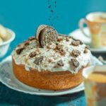 Food Aesthetics - Appetizing Oreo cake topped with cookies, perfec #4323373